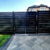Aluminum Privacy Screen Installed in Brampton