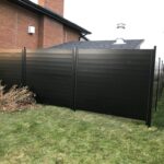 black privacy screen outdoor vaughan