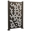 Bronze+Honeycomb+Angle+with+Bronze+Posts Privacy Screens