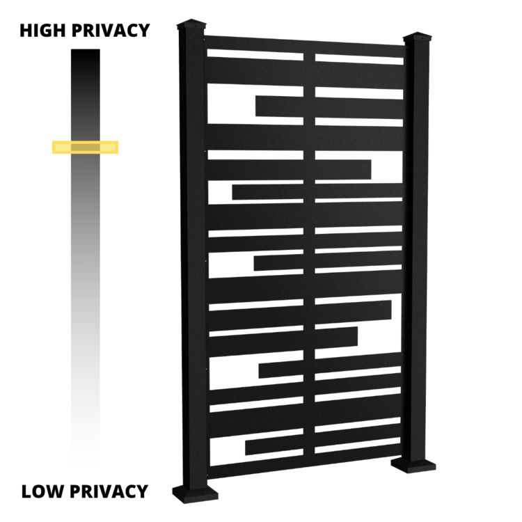 Planks privacy Screen for Pool