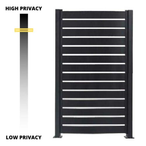 Semi Panel Semi Privacy Screen