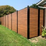 Woodgrain Aluminum Vinyl Privacy Screen HuntsVille