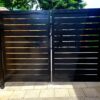 Aluminum Double Gates