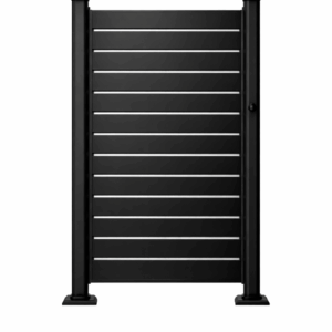 semi-privacy-aluminum-gate-system