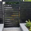 Pewter Semi Privacy Gate