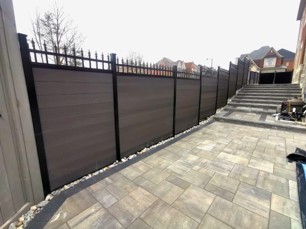 outdoor privacy screens composite